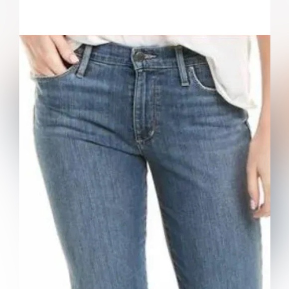 Joe's Jeans Blue Straight Leg Denim with Stretch - Picture 1 of 14